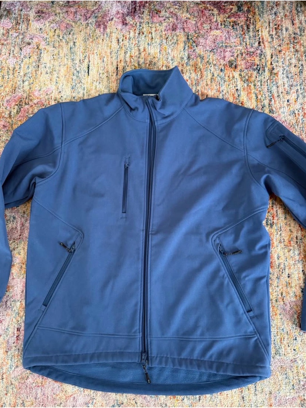Port Authority Men's Slate Blue Welded Softshell Jacket- NWOT